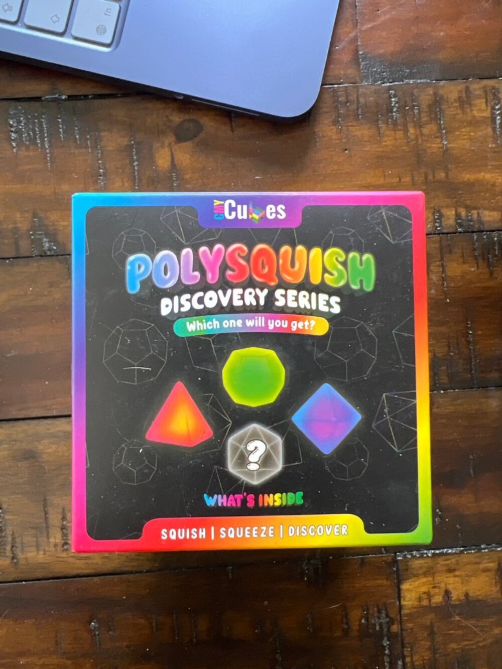 CMY Cubes Polysquish Discovery Series Blind Box Mystery Squish Toy NIB